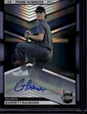2023 Elite Extra Edition Garrett Baumann Prime Numbers A AUTO 124/200
