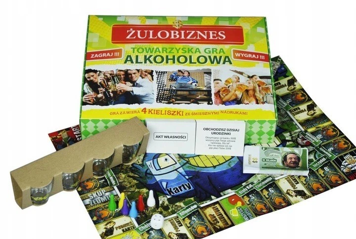 ŻULOBIZNES EUROBIZNES IMPREZOWA GRA PLANSZOWA POLSKA MONOPOLY 18+ ZULOBIZNES - Image 4 of 4
