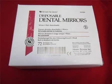Henry Schein Disposable Dental Mirrors 72 Pcs Per Box  Made in Korea 100-6640