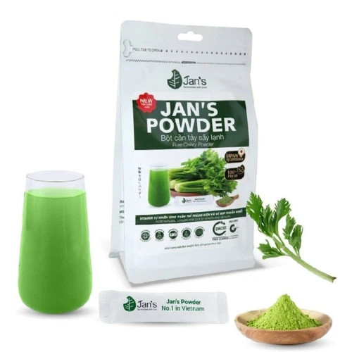 3gx20 Packs Jan's Frezze-Dried Pure Celery Powder-Weight Loss - From Vietnam