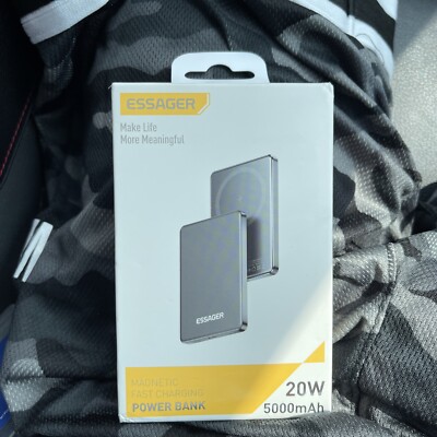 Essager Magnetic Fast Charging Power Bank   20W 5000mAh