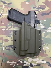 OD Green Kydex Holster for Glock 19 23 32 Streamlight TLR-1s / TLR1
