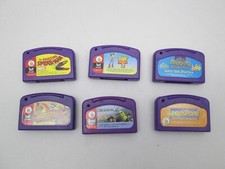 Lot x 6 Vtg 2003 Leap Frog Leapfrog Game Cartridges Spiderman Toy Story Shrek