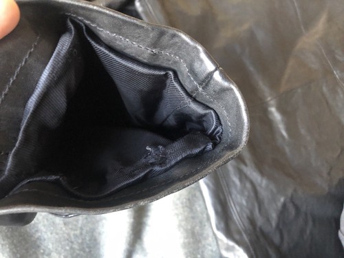 2008AW John Galliano Barnstormer leather jacket Astrakhan fur collar margiela - Picture 9 of 12