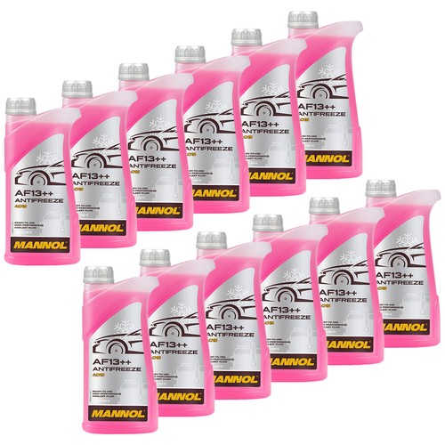 Antigel Mannol AF13 Pour VAG (Audi, Seat, Skoda) - Lot 2x5 Litres - TL 774 F/G/J