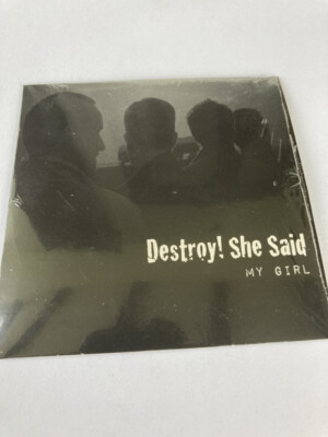 CD SINGLE DESTROY! SHE SAID MY GIRL Kartenhülle 4 Spuren