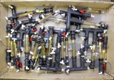 KING 7331361A62W Posten (Ca. 24 Stück) Durchflussmesser Wasser 1-10 GPM