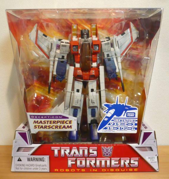 TRANSFORMERS USA エディション マスターピース スタースクリーム 中古