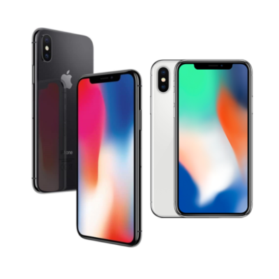 Apple iPhone X 64GB/256GB (T-Mobile) - Space Gray/Silver - 4G LTE