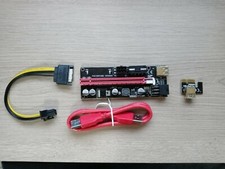 PCE164P-N08 VER009S PCI-E X1 X16 Riser 6 Pin for Video Card/Graphics Card