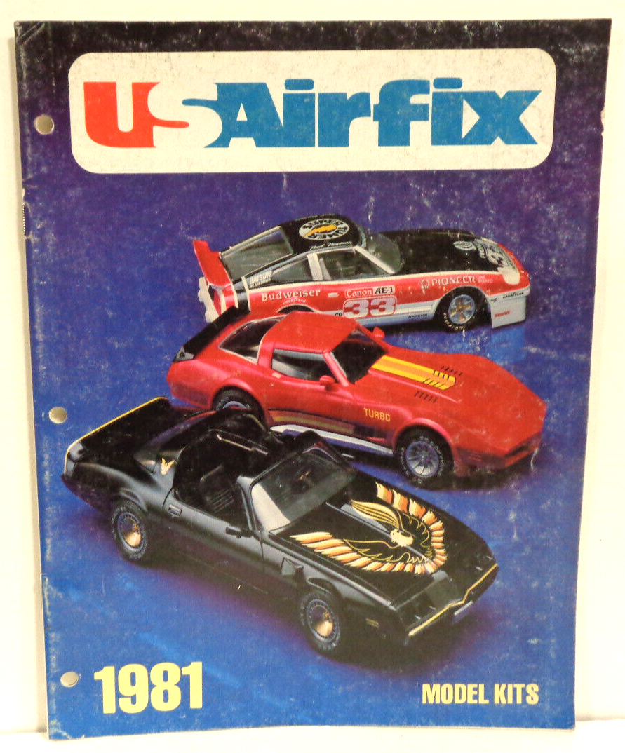 VINTAGE USAIRFIX 1981 MODEL KITS CATALOG | eBay
