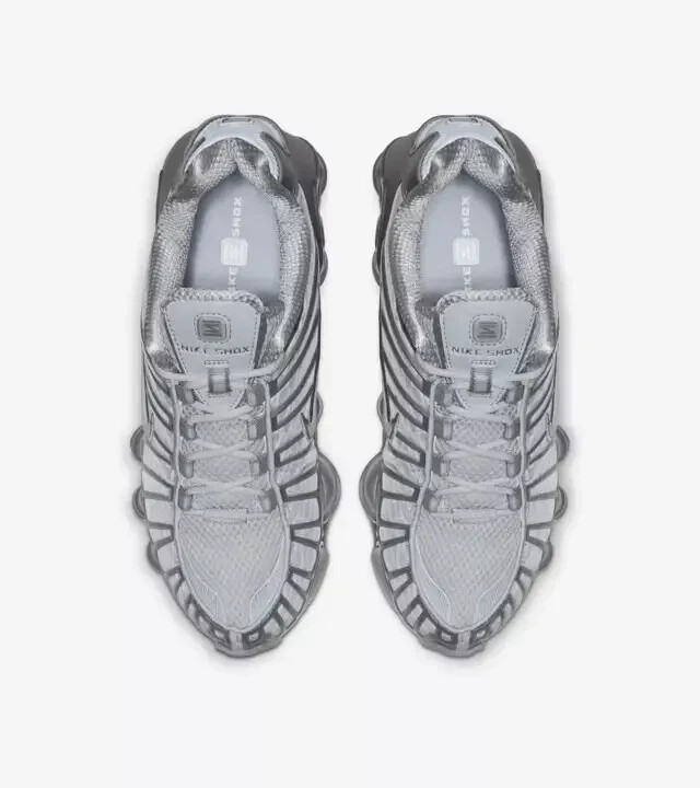 スニーカー Nike Shox TL llic Silver Size 9 - Nike Shox TL Metallic Silver Black W for sale