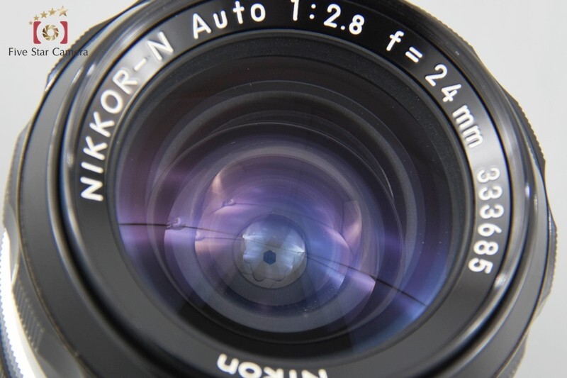 【S2181】 Nikon NIKKOR N・C Auto 24ｍｍ F2.8 Nikon NIKKOR-N.C Auto 24mm f/2.8 Non Ai Lens | eBay
