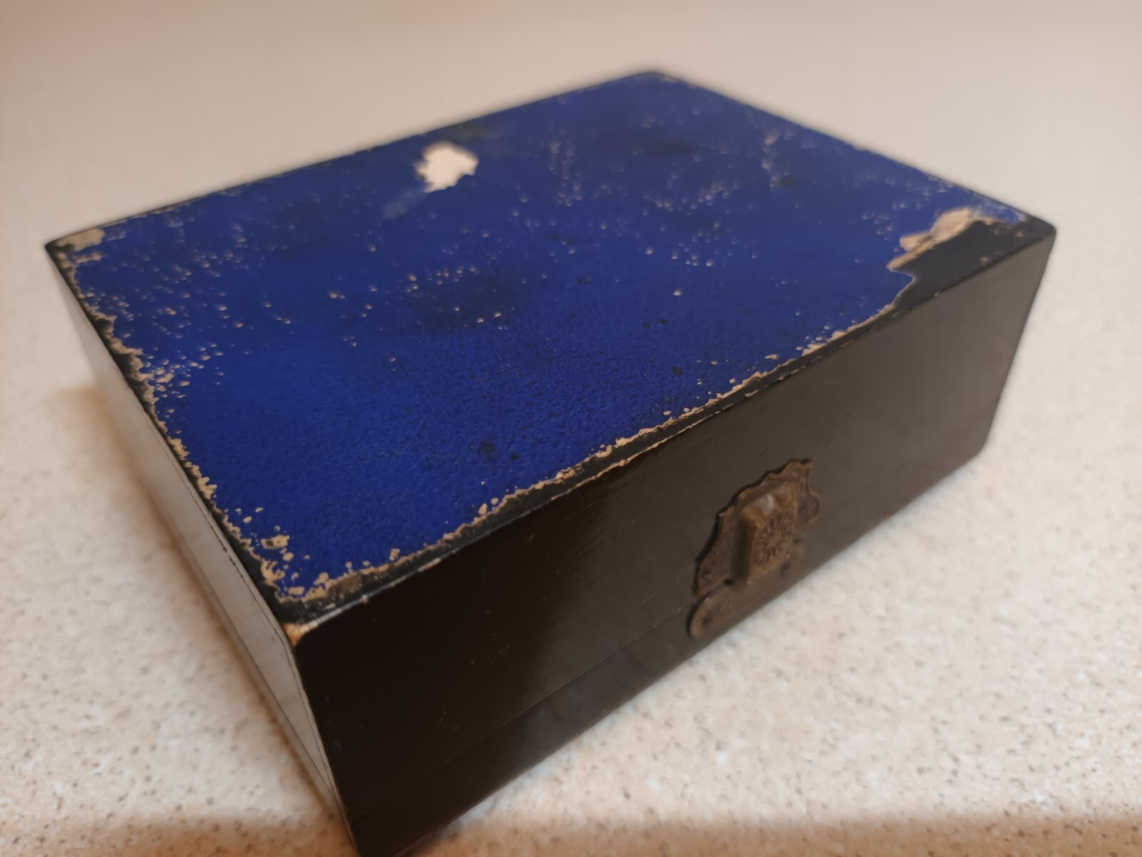 Vintage Wooden Jewellery Box. eBay