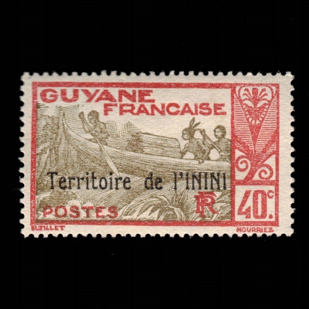 Inini, Scott 13, Stamp of French Guiana, 1932-1940, MH | eBay