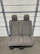 2011-2022 Nissan Nv Van 2nd Or 3rd Row Bench Seat Gray Cloth