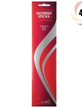GONESH Incense Sticks Strawberry 4 Packs Of 30 total 120ct