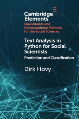 Dirk Hovy - Textanalyse in Python für sozialwissenschaftliche Vorhersage - J555z