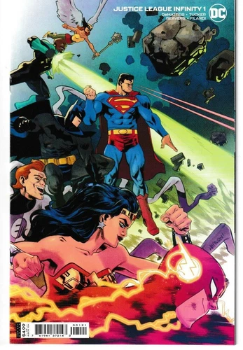 JUSTICE LEAGUE INFINITY #1 CVR B (DC 2021) "NEW UNREAD"