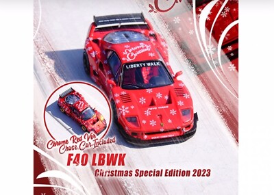 INNO64 1:64 LBWK Ferrari F40 Red Christmas Special Edition 2023 | eBay