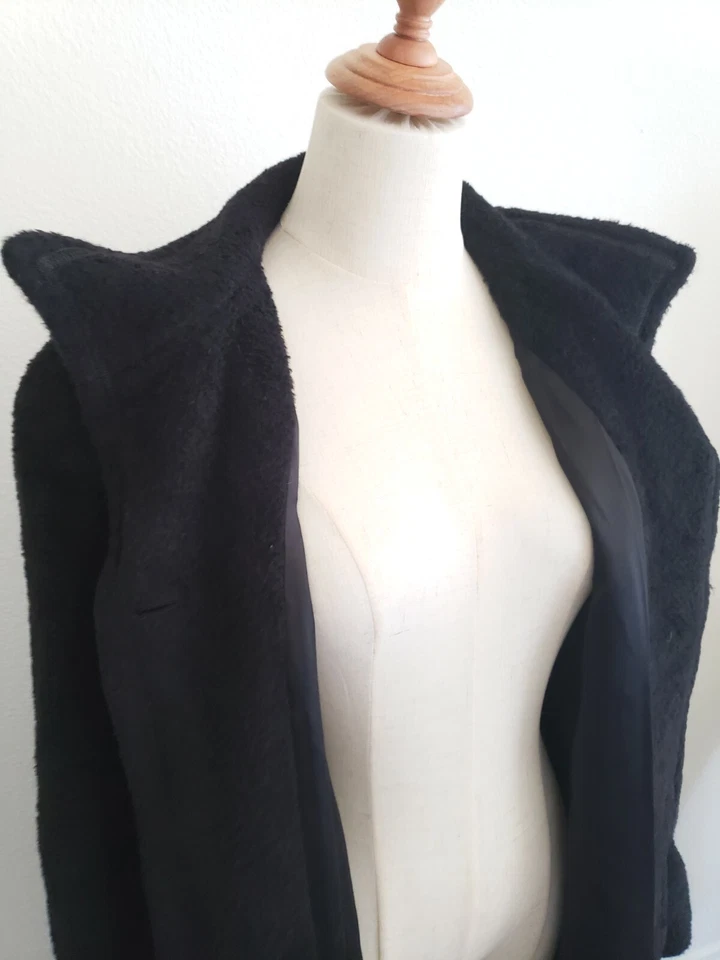 Searle Suri Alpaca coat full length long high collar trench wool 4/6 Small/Med - Image 2 of 4