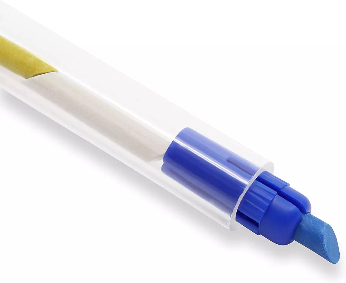 Dritz Tailor's Chalk Pencil (Blue, Yellow & White Chalk)