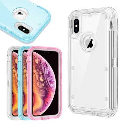 Ultra Hybrid Clear Hard Case Cover Soft TPU PC Bumper for