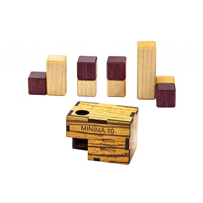 Minima 10 - Frederic Boucher - Pelikan Puzzles - Packing Puzzle