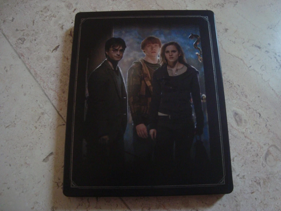Harry Potter and the Deathly Hallows #1 SPOT GLOSS Blu-Ray SteelBook - Image 3 of 4
