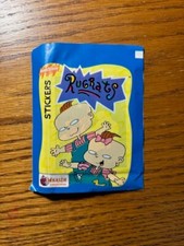 1997 NICKELODEON RUGRATS STICKERS MERLIN COLLECTIONS Sticker PACK x 3