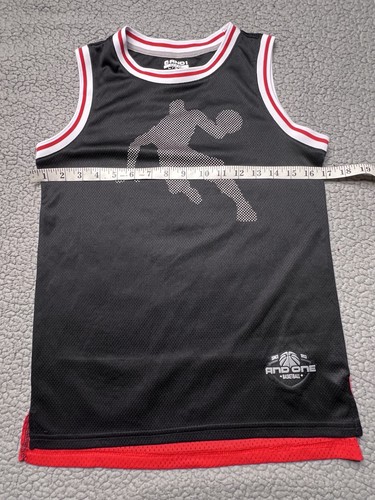 E 1 maglia basket in rete poliestere ragazzo grande taglia large 10/12 - Foto 6 di 10