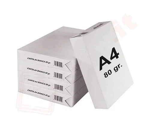 Risma Carta A4 80 g/mq 500 Fogli, Bianco CIE 161 Carta Standard per l'ufficio e 