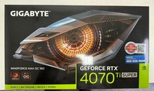 Image of GIGABYTE GeForce RTX 4070 Ti SUPER WINDFORCE MAX OC 16GB Graphics Card NEW