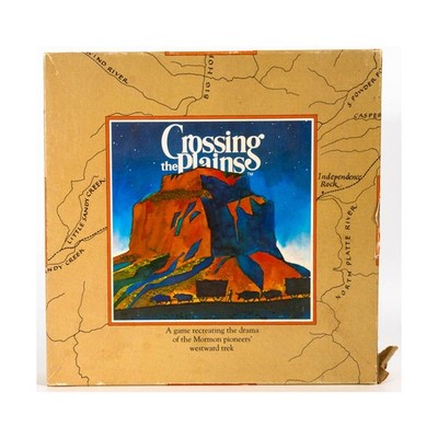 Deseret Book Board Games Crossing the Plains Box VG/EX