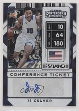 2020 Contenders Draft Picks Sticker Conference Ticket 29/99 JJ Culver Auto k0s