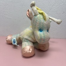 Manta de colección Playskool BLANKIES 5400 JIRAFA AMIGO PELUCHE SATINADO BEBÉ JUGUETE CARIÑOSO