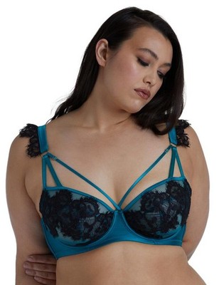 40E Playful Promises Balconette BH Sexy Anneliese Sheer Mesh Damen BH P3180T