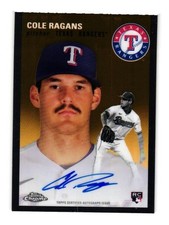 2023 Topps Chrome Platinum Autograph - Cole Ragans (CPA-CRA)  Rangers