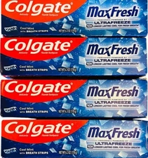 Colgate Max Fresh Toothpaste, Mint Lot Of 6 6.3oz each Brand New