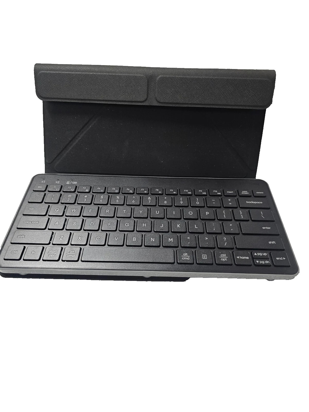 Wireless Keyboard with Stand for iPads & Tablets - heyday Bl