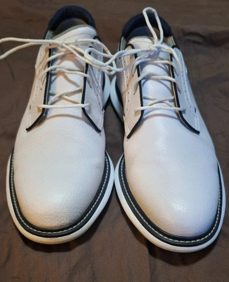 Tênis de golfe Foot Joy FJ Traditions Blucher masculino tamanho 12.  - Imagem 3 de 4