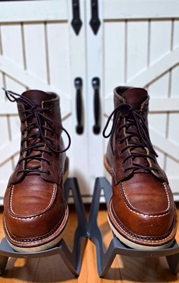 Brown Red Wing Moc Toe Boots for Men for sale | eBay display picture 1
