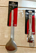 Oneida Grill  Fry Tongs 9 Inch Serving Tongs