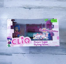 Vintage 2004 Cliq Fashion Doll Toy Quest Playset Fiona’s Super Styling Salon