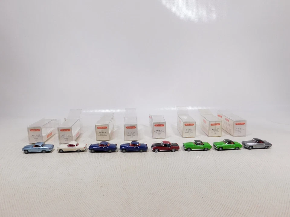 Coupé Borgward Isabella 0823 823 Mint Box 1:87 H0 8x Modello #EG664-0,5 - Immagine 2 di 4