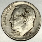 1950-S Roosevelt Dime Circulated Condition 90% Silver Better Date US Coin- 3467