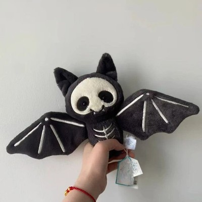 SKELETT BOB TASCHENANHÄNGER SPASS gruselig Halloween Plüsch UK Ware