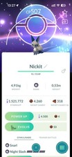 Pokémon  Go  Shiny Nickit Special Background...