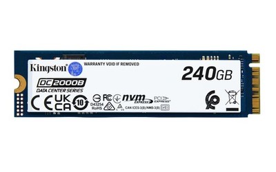 Kingston DC2000B PCIe 4.0 NVMe M.2 SSD - 240GB