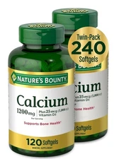 Calcium 1200 mg with Vitamin D3 - Bone Health Softgels, Calcium and Vitamin D...